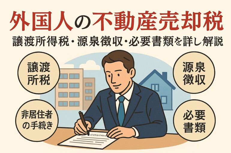 18外国人 不動産売却 税金