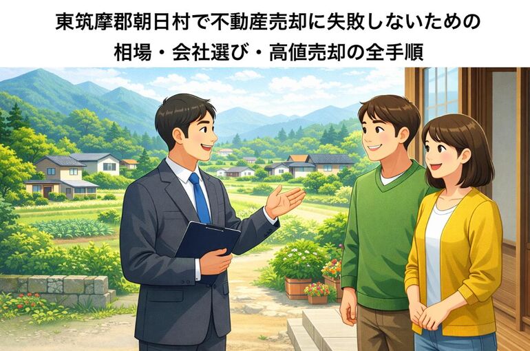 30 朝日村 不動産売却